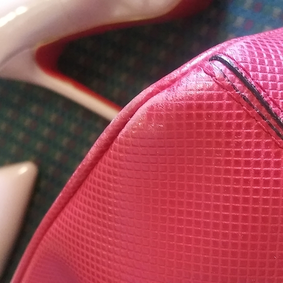 SOLD. 💕Bottega Veneta Red Leather Intrecciato Hobo Bag - Picture 11 of 15